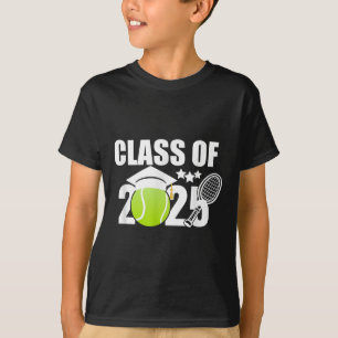 CL van 2025 Afstuderen Senior Tennis Player Gifts T-shirt