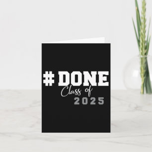 CL van 2025 Afstuderen voor haar Hem Afstudeerder Kaart
