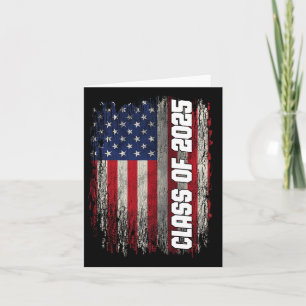 Cl van 2025 Funny Senior 2025 Amerikaanse vlag Kaart