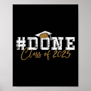 CL van 2025 gedaan Afstuderen voor hem haar vrouwe Poster