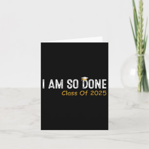 CL van 2025 Ik ben zo klaar met Afstuderen voor he Kaart