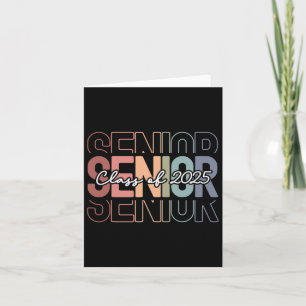 CL van 2025 Senior 2025 Afstuderen Leopard Retro R Kaart