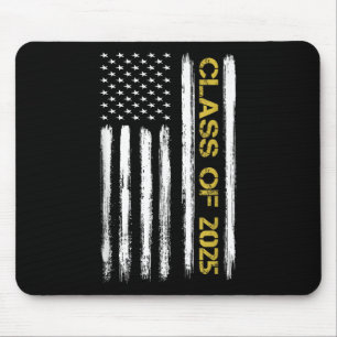 Cl van 2025 senior patriottische Amerikaanse vlag  Muismat