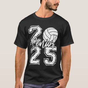 Cl van 2025 Volleybal Senior 2025 Terug naar schoo T-shirt