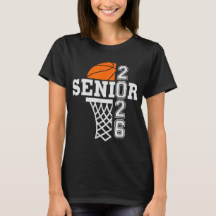 CL van 2026 Basketbal Senior 26 Speler Team Gradua T-shirt