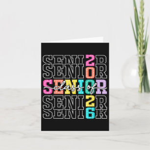 CL van 2026 Senior 2026 Afstuderen Student Mannen Kaart