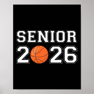 Cl Van 2026 Senior Schets Mannen Jongens Poster