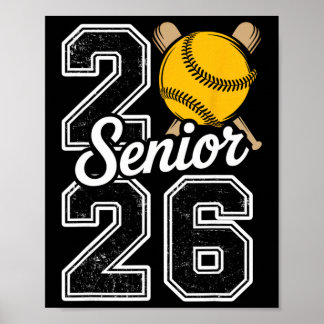 Cl van 2026 Softbal Senior 2026 Laatste schooldag Poster