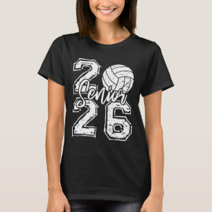 Cl van 2026 Volleybal Senior 2026 Terug naar schoo T-shirt