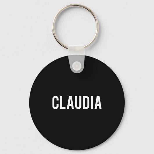Cla - Cool New Funny Name Fan Gift Tee  Sleutelhanger (Voorkant)