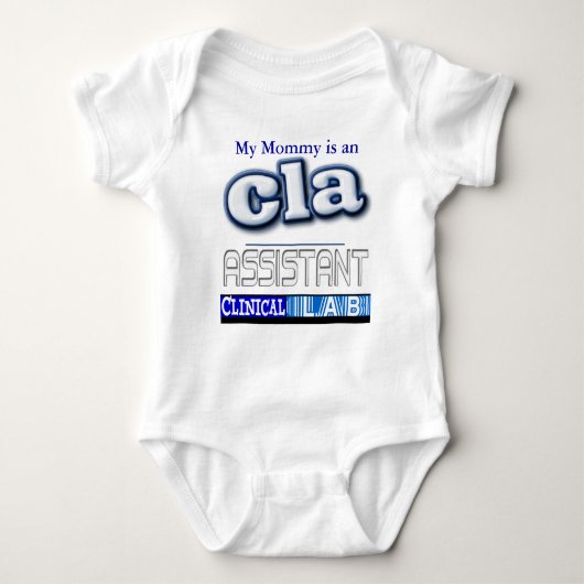 CLA-LOGO - HULPSTOFFEN VOOR KLINISCH LABORATORIUM ROMPER (Voorkant)