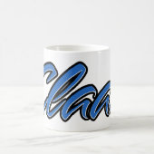 Claa Prénom Blue Tasse Café (Centre)