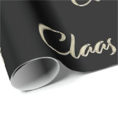 Claa Prénom Nom du papier cadeau (Coin rond)