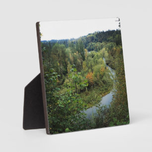 Clackamas River, OR Fotoplaat