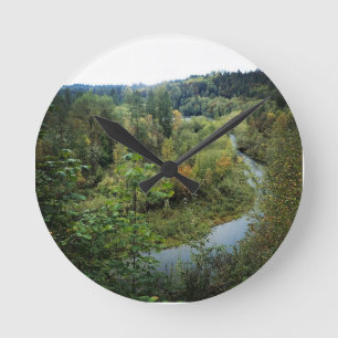 Clackamas River, Oregon Ronde Klok