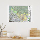 ClackLandMap Poster (Keuken)