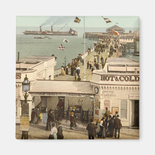 Clacton-on-Zee Pier I, Essex, Engeland Magneet