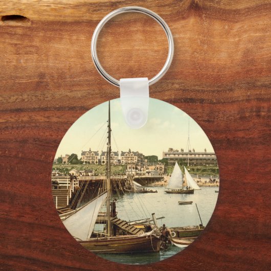 Clacton-on-Zee Pier II, Essex, Engeland Sleutelhanger (Voorkant)