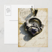 Claddagh Briefkaart (Voorkant / Achterkant)