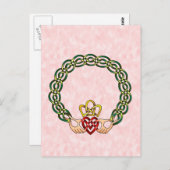 Claddagh Briefkaart (Voorkant / Achterkant)