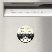 Claddagh bruiloft uitnodiging set magneet (Insitu (Vaatwasser))