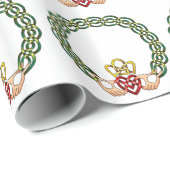 Claddagh Cadeaupapier (Rol Hoek)