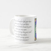 Claddagh Glas in lood Koffiemok (Voorkant links)