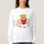 Claddagh Irish Symbol Trui (Voorkant)