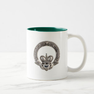 Claddagh-Mokken Tweekleurige Koffiemok