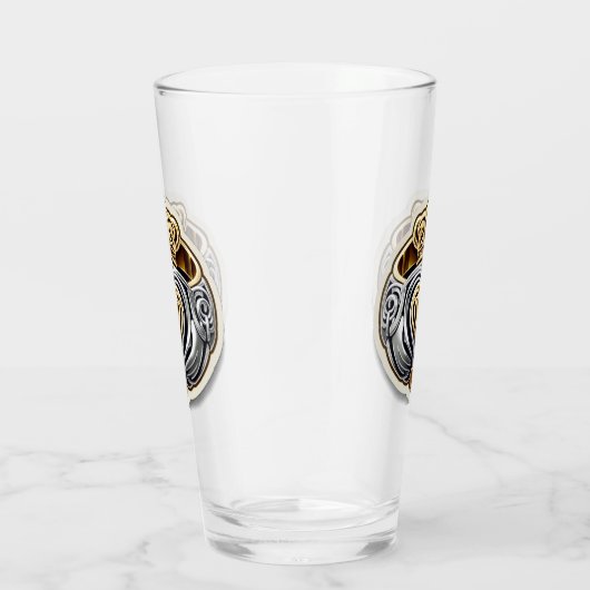 Claddagh Pint Glass Glas (Rechts)