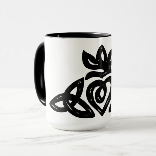 Claddagh Ring Mug (Devant gauche)
