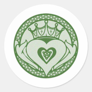 Claddagh Ronde Sticker