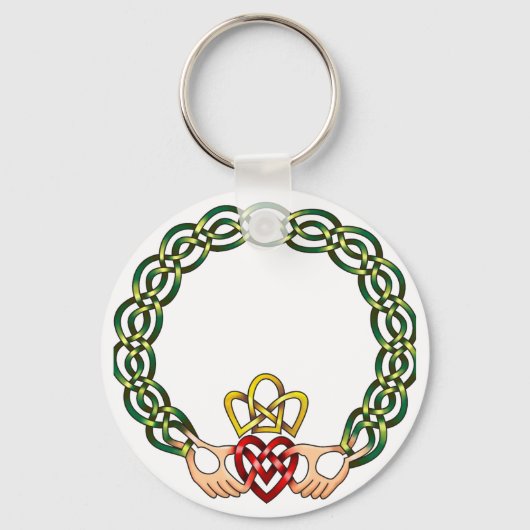 Claddagh Sleutelhanger (Voorkant)