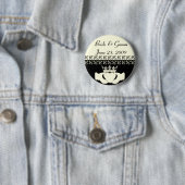 Claddagh Wedding Invitation Set Button (In situ)