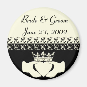 Claddagh Wedding Invitation Set Magnet Magneet