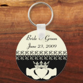 Claddagh Wedding Invitation set Sleutelhanger (Voorkant)