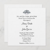 Claddagh Wedding Invitations Kaart (Voorkant / Achterkant)