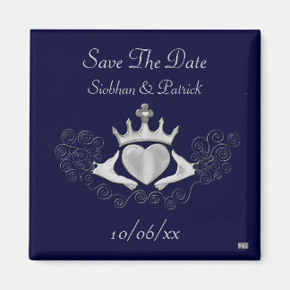 Claddagh (Zilver) (Save the Date) Magneet