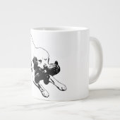 Claim de spot extra grote beker (Voorkant rechts)