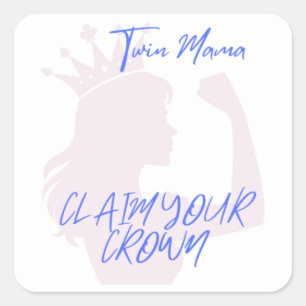 Claim uw Crown Sticker