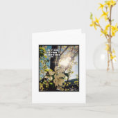 Claim uw Magnificence Note Kaart - Blank Inside (Gele Bloem)