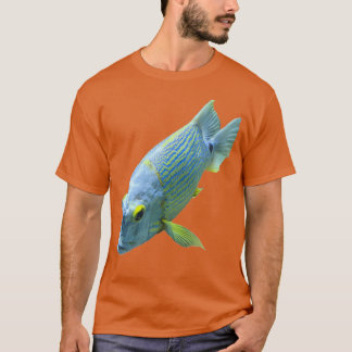 Clair bleu poisson classique TShirt
