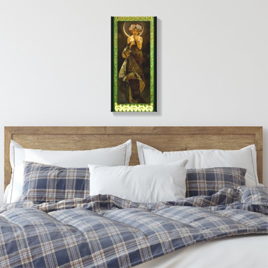Clair de Lune Canvas Afdruk (Insitu (Slaapkamer))