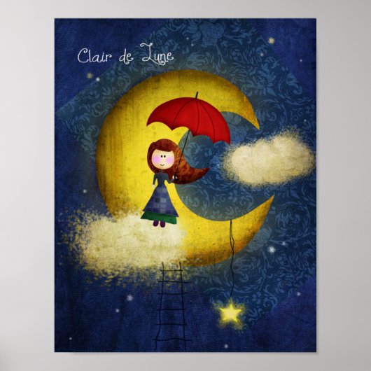 Clair de Lune Poster (Voorkant)