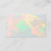 clair opal merci carte de visite (Dos)