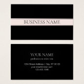 Clair rose pâle Bleu Bande et Élégant Texte modifi (Devant & derrière)