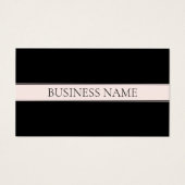 Clair rose pâle Bleu Bande et Élégant Texte modifi (Devant)