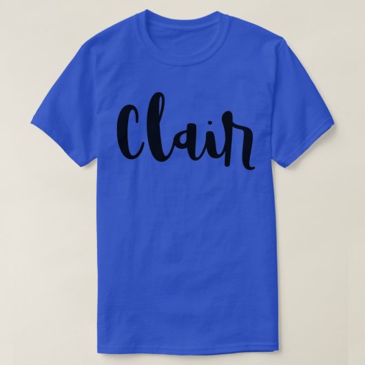 Clair T-shirt (Design voorkant)