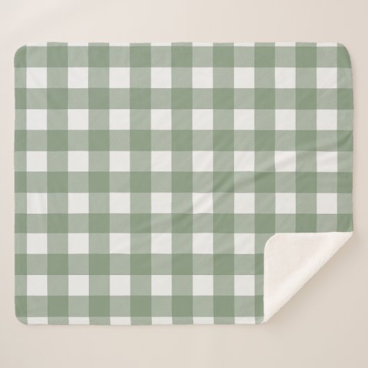 Clair vert Buffalo Check Plaid Farming (Devant (Horizontal))