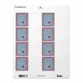 Claire Shipping Labels (Full Sheet)